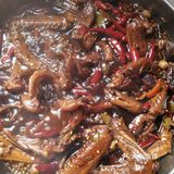 老抽100克，由于家里有厨房秤，每一个都称了重量