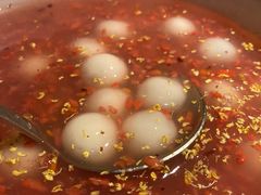 桂花酒酿圆子-绿茶餐厅(华联万柳店)