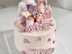 -咖咖熊蛋糕定制·英国蓝风车动物性淡奶油