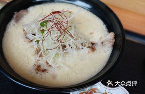 Garlic Chicken White Soup Bubble Noodles