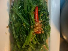秘制虾酱炒空心菜-帕蓝·暹罗料理(曲阳店)