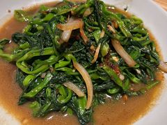 马拉盏炒通菜-大头虾越式风味餐厅(光明广场店)