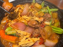 -鸡公煲(南竹饭店)