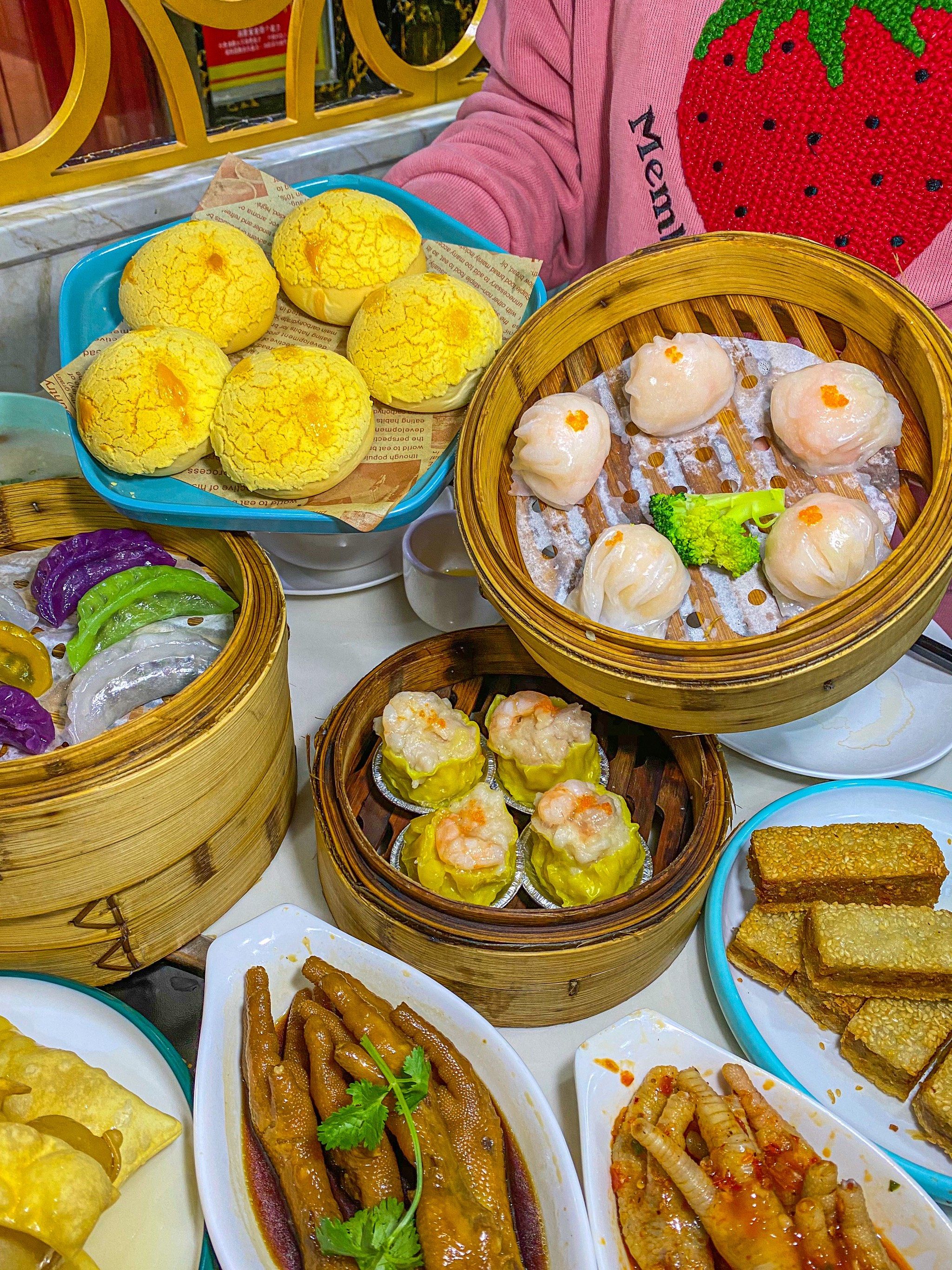 老广茶楼粤式点心4.5折直落到晚市