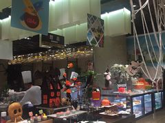 自助取餐区-天宇菲尔德·花园西餐厅·海鲜自助餐