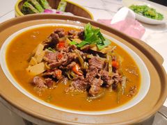 番薯杆黄牛肉-阿露佳·舌尖上的安吉菜