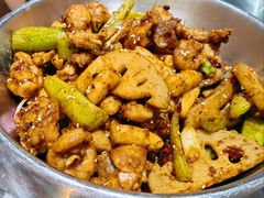 干锅牛蛙-再回头私房菜·老南京菜