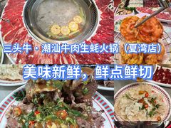 -三头牛·潮汕牛肉生蚝火锅 (夏湾店)