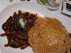 响油鳝丝配上海两面黄-海味观(老西门店)