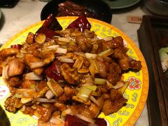 桃仁剔炒鸡-那家小馆•北京菜•烤鸭(中关村店)