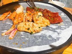 秘制香辣牛肉-胖记烤肉(江汉路店)