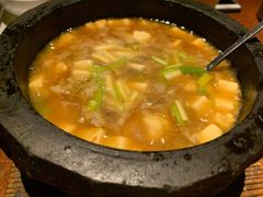 石锅鸡汤豆腐-绿茶餐厅(成都万象城店)