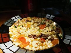 牛肉丁丁炒面-楼兰新疆主题餐厅(坂田佳华领汇广场店)