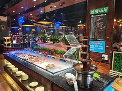 自助取餐区-聖馬丁美食百汇海鲜自助餐厅(滑县店)