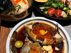 -草家酱蟹炭火烤肉店(珲春南路一店)