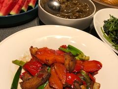 本地红辣椒炒回锅肉-徐记海鲜(曲江南湖店)
