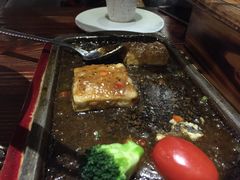 铁板包浆豆腐-云来居素食馆(南山店)