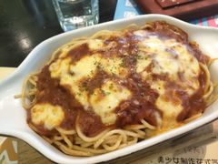 芝士焗肉酱意粉-伯顿西餐厅(厚街香榭丽店)
