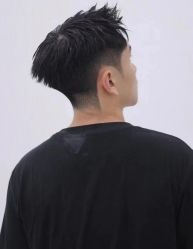 -一家只做男发烫染的店