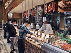 自助取餐区-万达瑞华酒店美食汇自助餐厅(楚河汉街店)