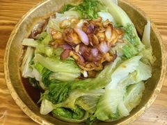 红葱头淋生菜-桃姐农庄老字号(从化温泉店)