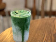 抹茶渐变冰拿铁-Ginko银子(青龙街店)