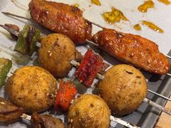 -宝记烧烤·碳锅羊肉·羊蝎子火锅·夜食社(文体路创始店)