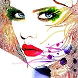 你见过有人用针管画的头发丝吗❗