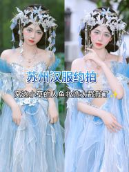 -苏州窝边小草摄影·汉服妆造跟拍(拙政园店)