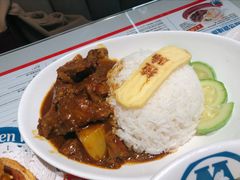 咖喱揸腩饭-敏华冰厅(平安金融中心店)