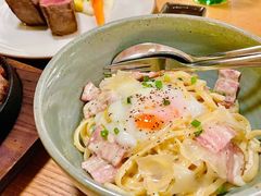 奶油培根半熟蛋意面-EN SPACE恩空间