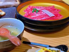 牛肉寿喜锅-花潮料理艺食馆(世欧广场店)