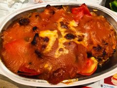 鲜番茄猪扒焗饭-敏华冰厅(天河城店)