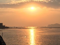 夕阳-兴旺渔家