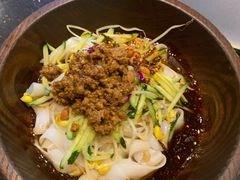 招牌肉酱凉皮-西北杂粮筐手工面凉皮(来福士店)