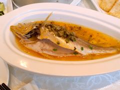 雪菜蒸小黄鱼-亢龙太子酒轩(东湖店)