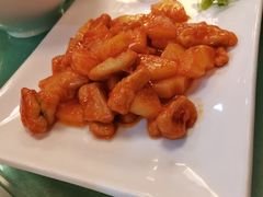 菠萝咕噜肉-长春观斋补堂素菜馆