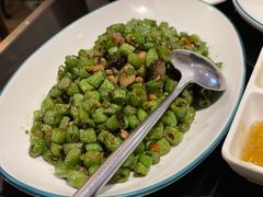 榄菜肉松炒四季豆-金翠河烧鹅餐厅(北城天街店)