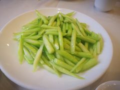 清炒芦笋-九花山烤鸭店