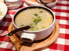 鸡汤小白菜煮榆林豆腐-西贝(吴江路湟普汇店)
