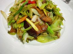 蒜苗五花肉-浦华大酒店-台南担仔面海鲜楼