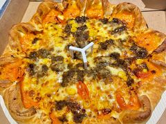 路易安娜风味牛肉酱披萨（鎏金咸蛋黄卷边）-必胜客(栖乐荟店)