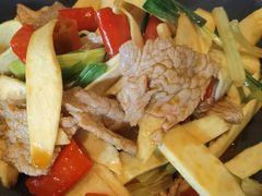 茭白泡椒牛肉-日上三甘(三里屯店)