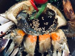 酱花蟹-咸草酱蟹