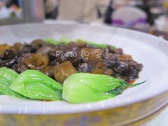 花菇焖海参-雅和生态渔庄·宜城锅巴饭(龙灵山公园店)