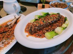 葱烧大海参-茶叁酒肆·楚味江湖(菱角湖店)