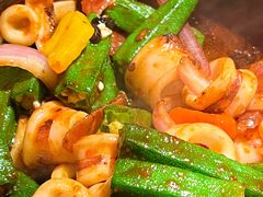 砂锅豉香秋葵啫鱿鱼筒-小炳胜(北京路店)