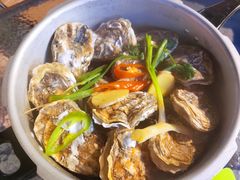 高压锅蒸蚝-千岛蚝高压锅生蚝·人参火锅(白云万达店)