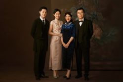 -时光纪亲子全家福照相馆(静安店母女写真父母纪念照)