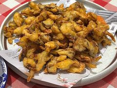 炸平菇-东北哈尔滨酱骨头馆房掌柜铁锅炖